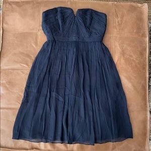 J. Crew Nadia Silk Chiffon Dress